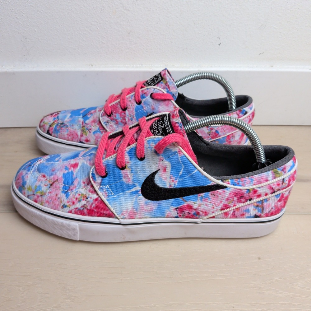 Nike SB Zoom Stefan Janoski Canvas PRM Cherry Blossom Mens 9 Sneakers 705190-602